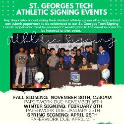 athletic signing